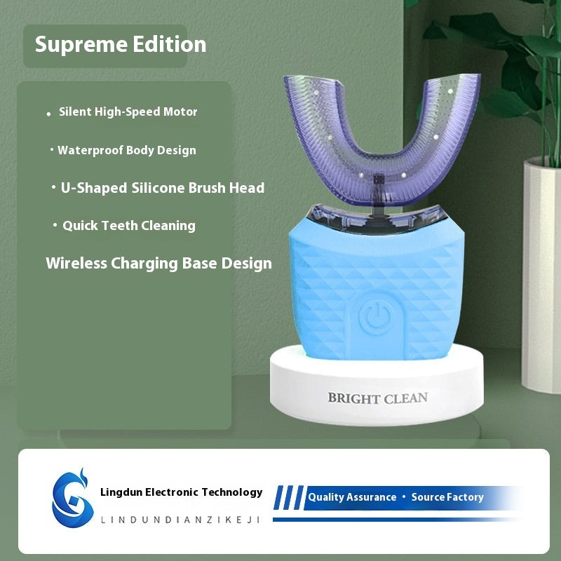 Adult U-shaped Electric Toothbrush Sonic Soft